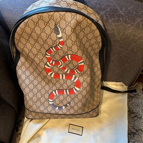 cheap gucci snake backpack|gucci sling backpack.